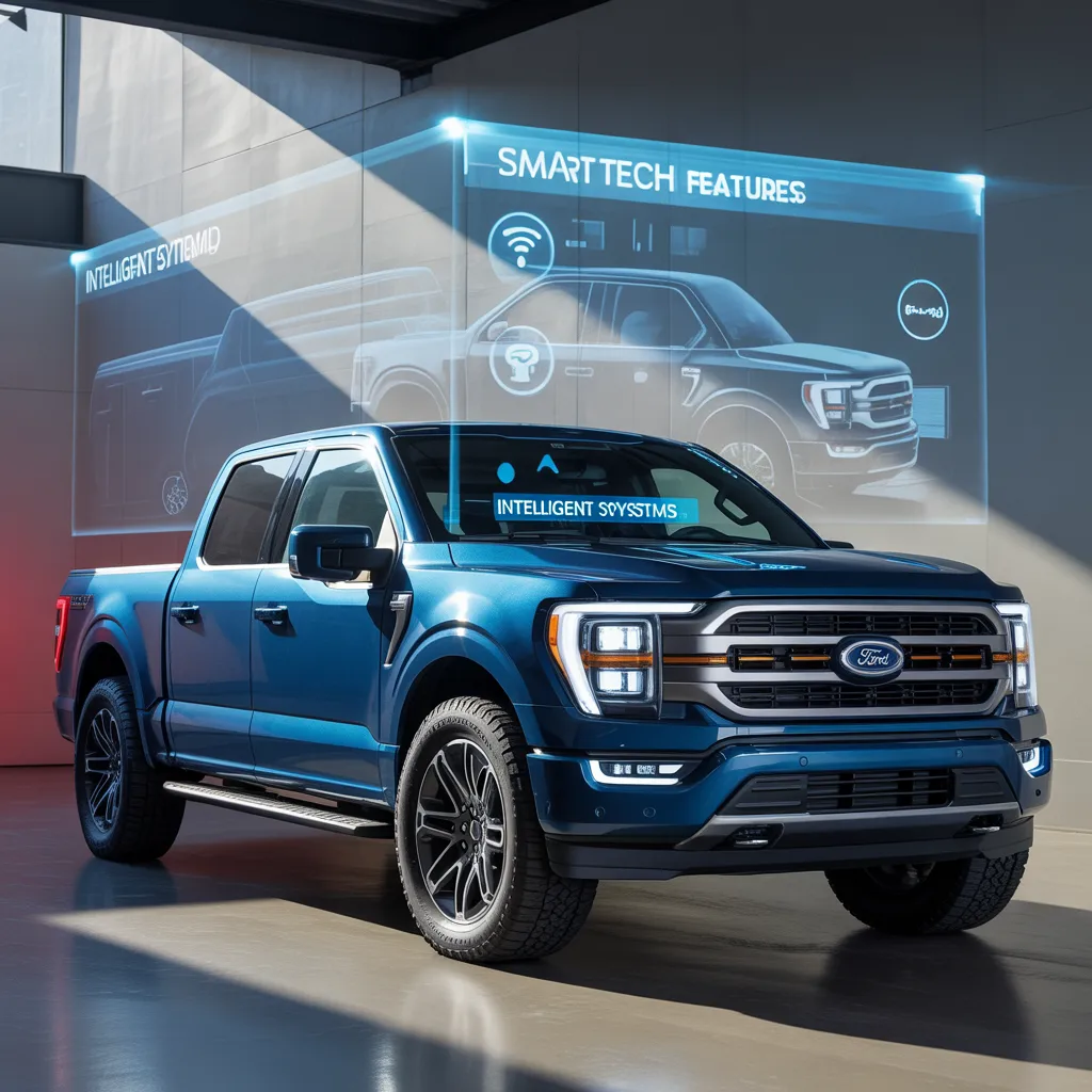 2026 Ford F-150 with advanced smart technology and BlueCruise hands-free driving