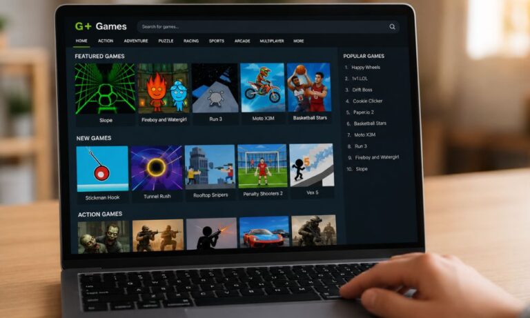 G Plus Games (2026 Guide) Best Unblocked Browser Games & Safe Alternatives